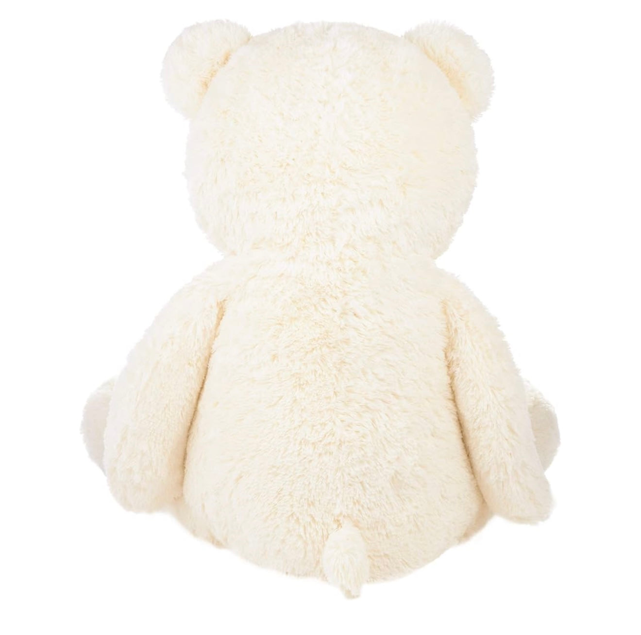 Ours en peluche de couleur blanche, mesurant 100 cm