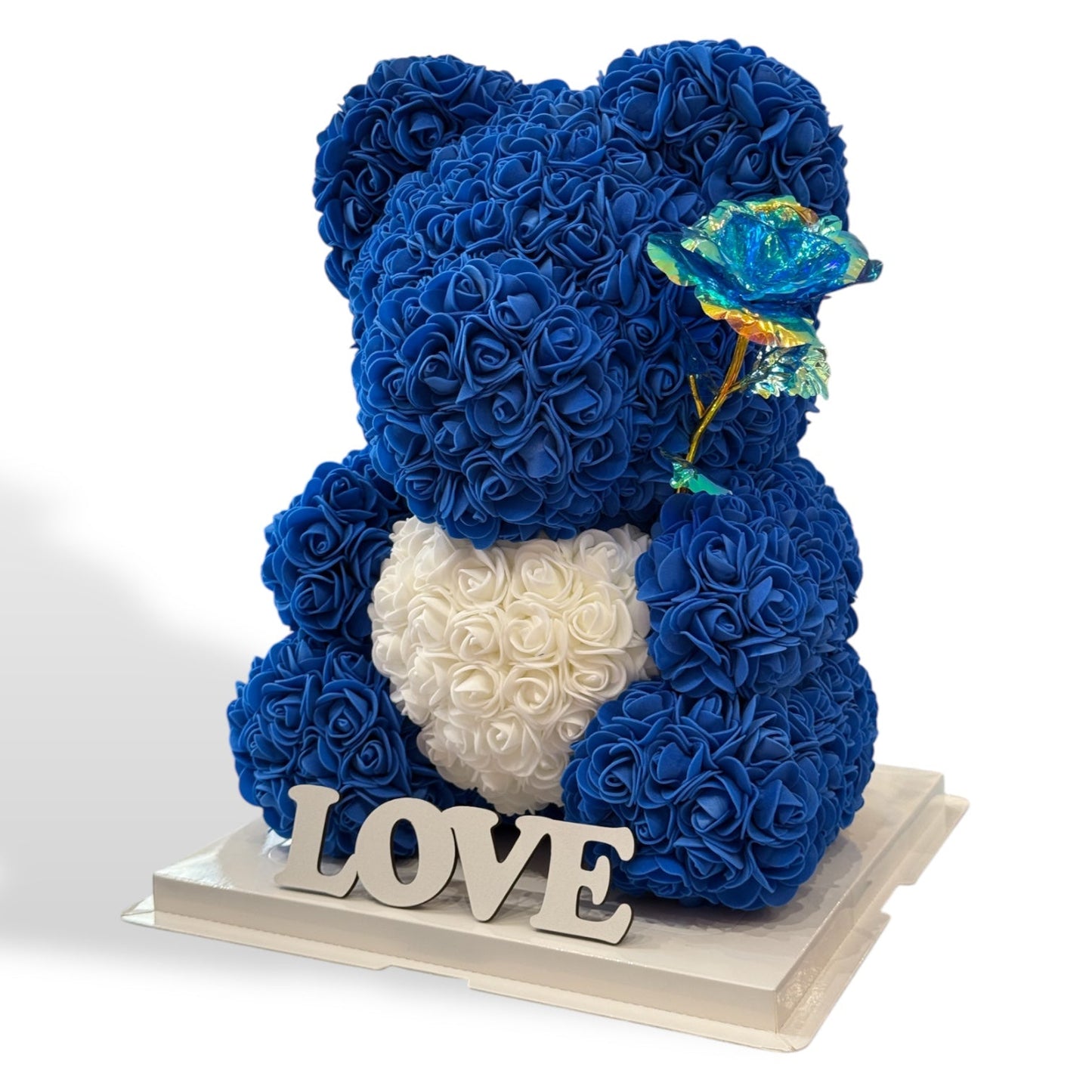 Ours en Roses – Cadeau Romantique et Élégant pour Toutes les Occasions
