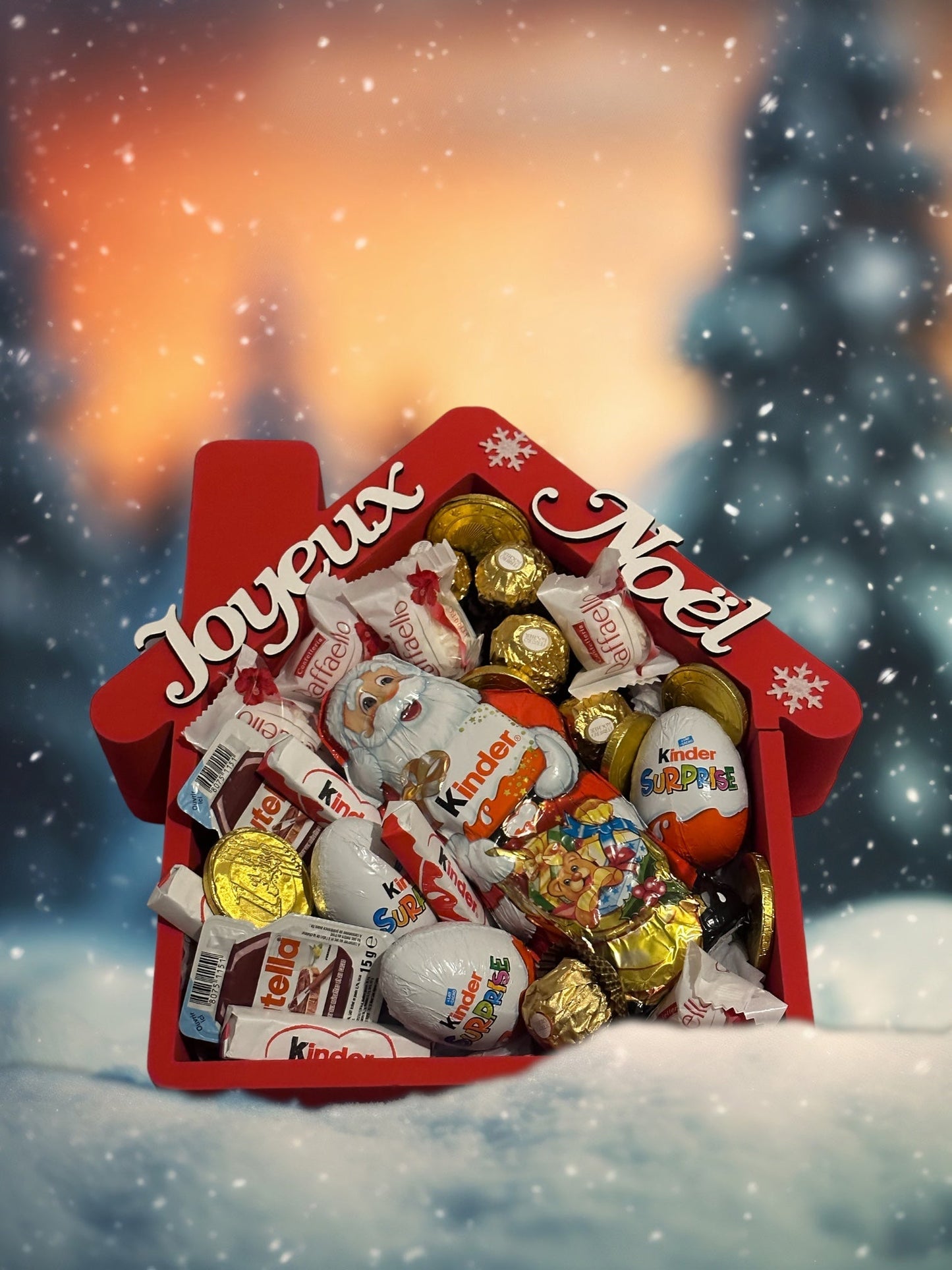 Chocolat boîte NOËL
