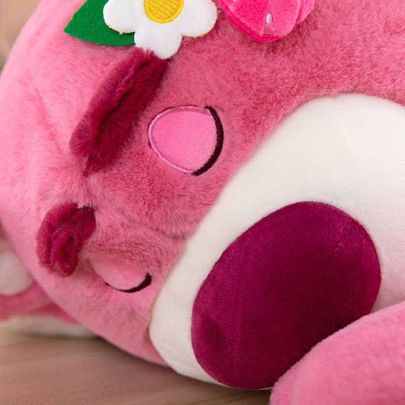 Ourson en Peluche Rose – Douceur Fruité et Rêves Sucrés
