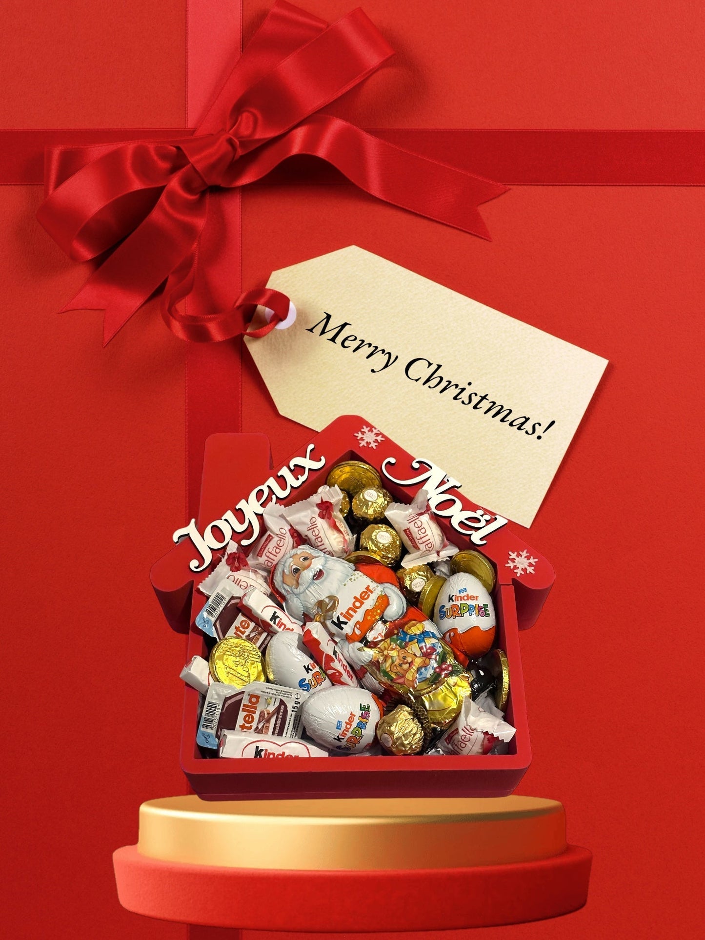 Chocolat boîte NOËL