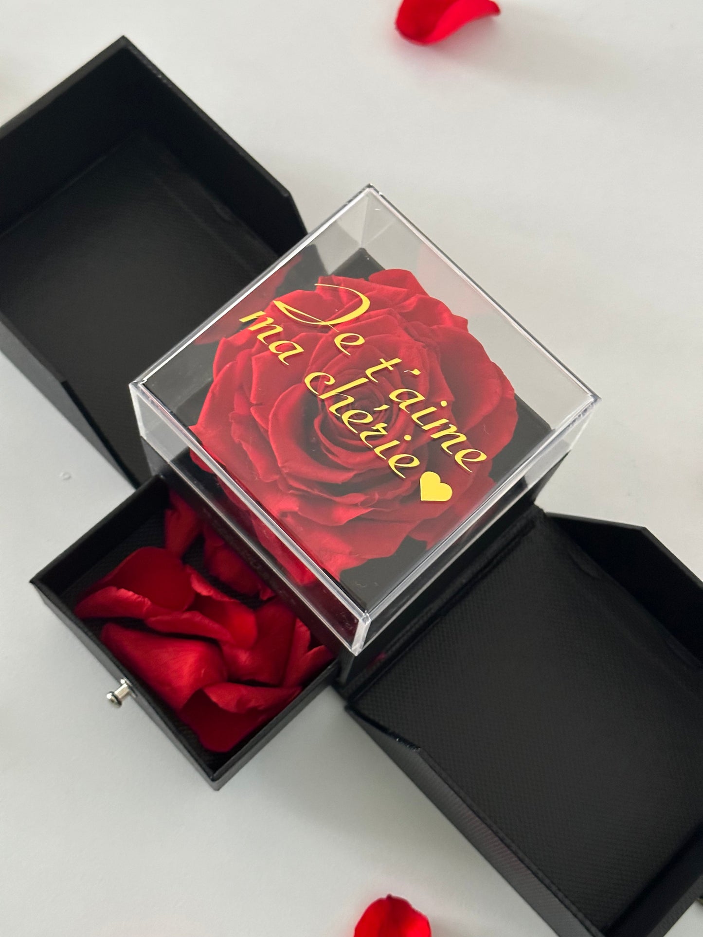 Rose éternelle personnalisée