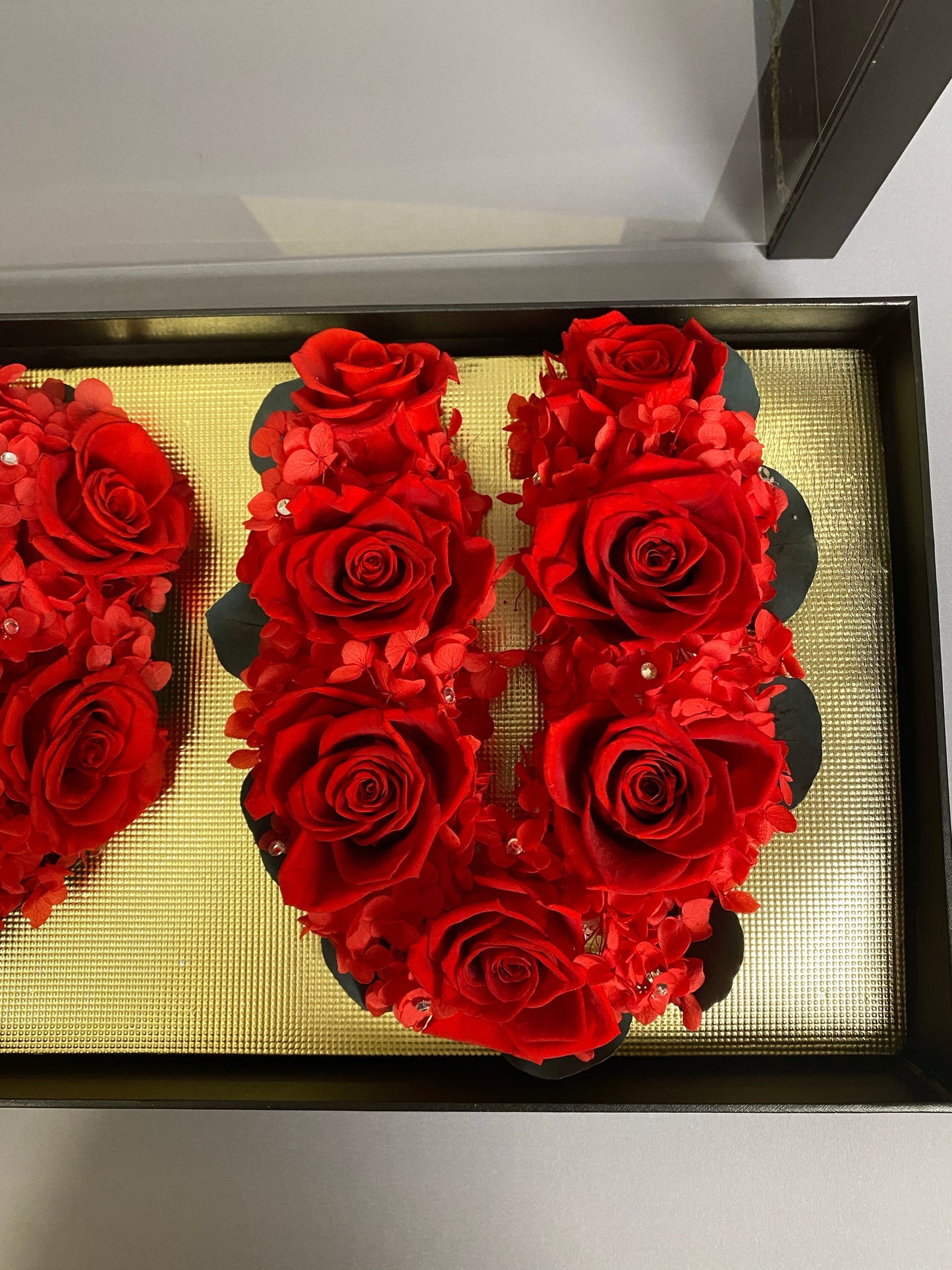 Bouquet roses éternelles 100% naturelle I ♥️U