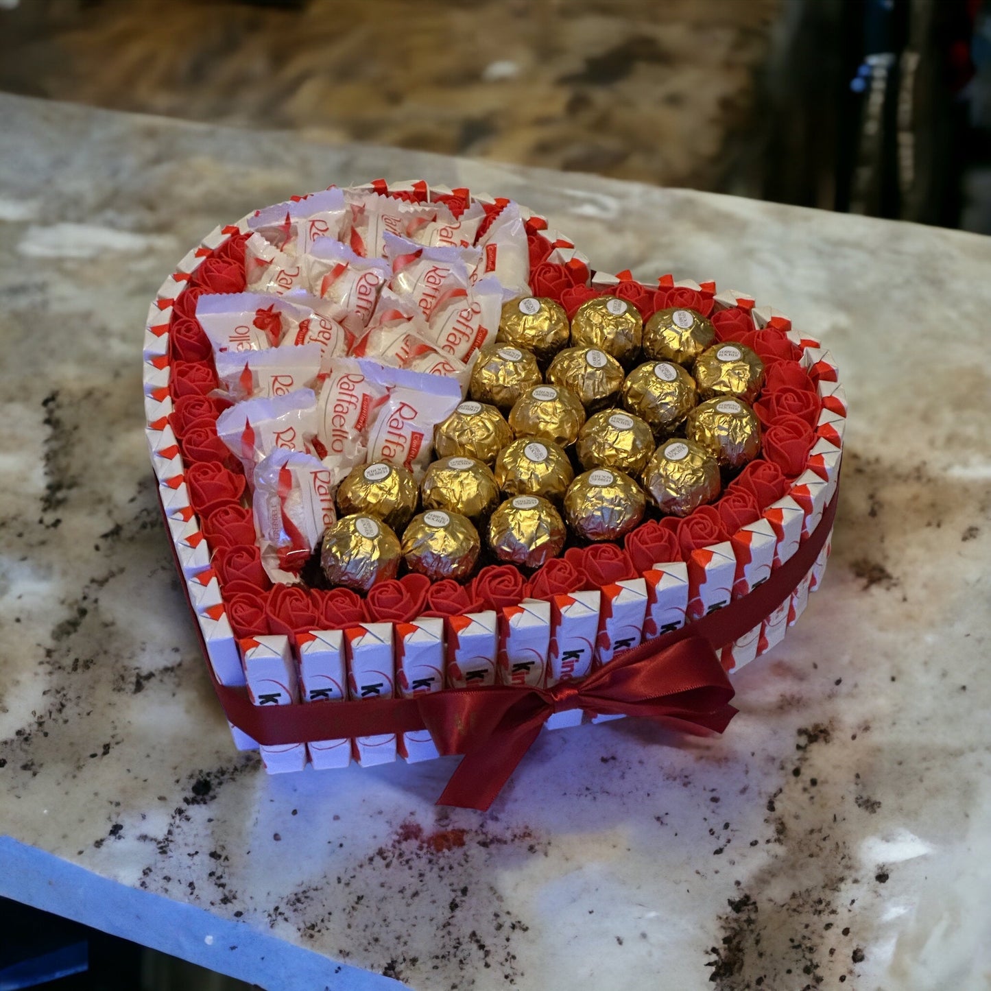 Bouquet de chocolat COEUR