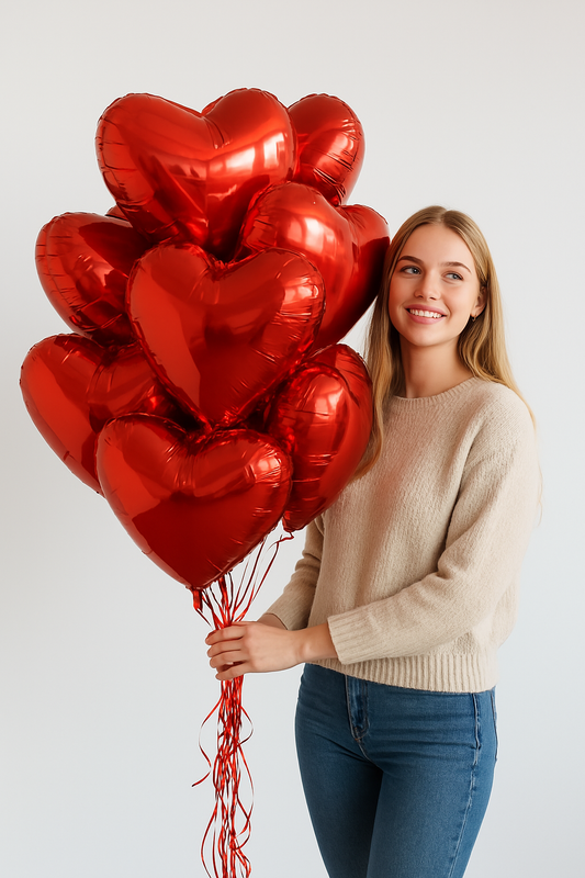 10 Ballon Coeur Rouge,Ballon Coeurballons Coeur,Ballons à HéLium,Ballons En Aluminium,Ballons Rouges De Mariage,Ballon Coeur Vin, Ballons En Aluminium,Ballons En Aluminium Pour Anniversaires