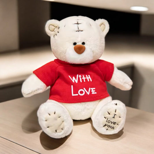 Ourson en Peluche “With Love” – Un Cadeau Tendre et Touchant