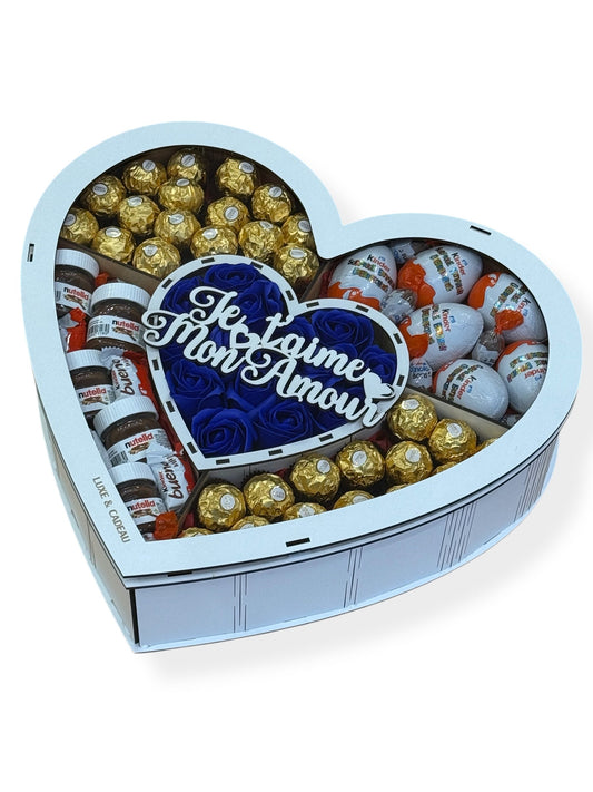 Coffret Cadeau Cœur – Luxe & Douceur