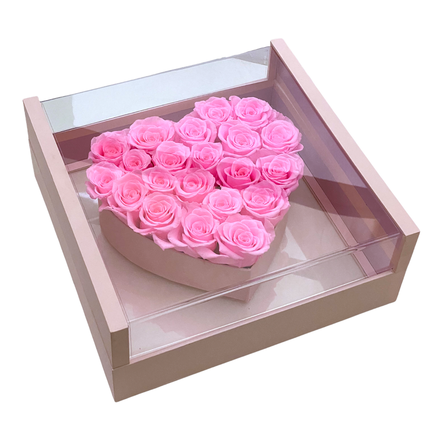 BOUQUET ROSES ÉTERNELLES • LOVE•